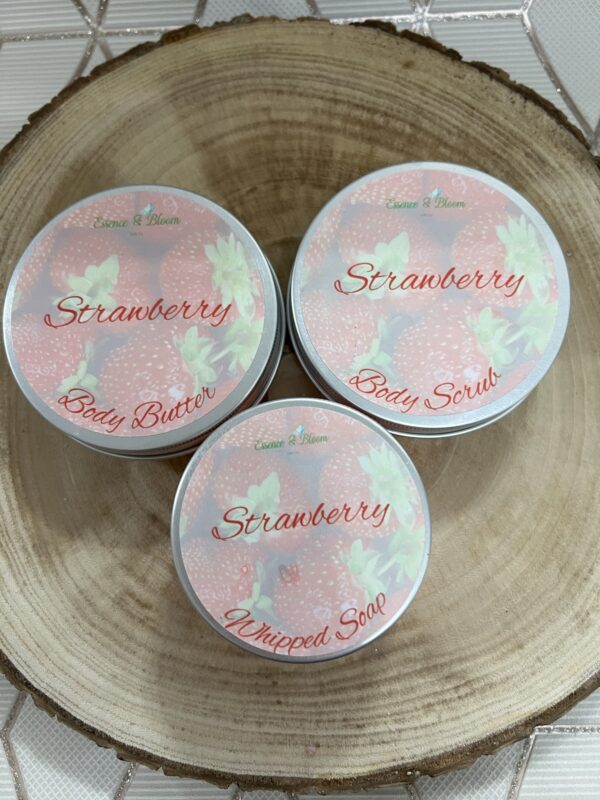 Strawberry Body Care Trio
